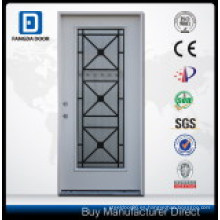 Puerta de acero de vidrio forjado Full Lite